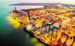 洋浦港2022年海运集装箱吞吐量176.7万标箱