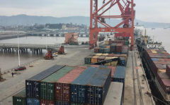 上半年台州港集装箱吞吐量35.9万标准箱